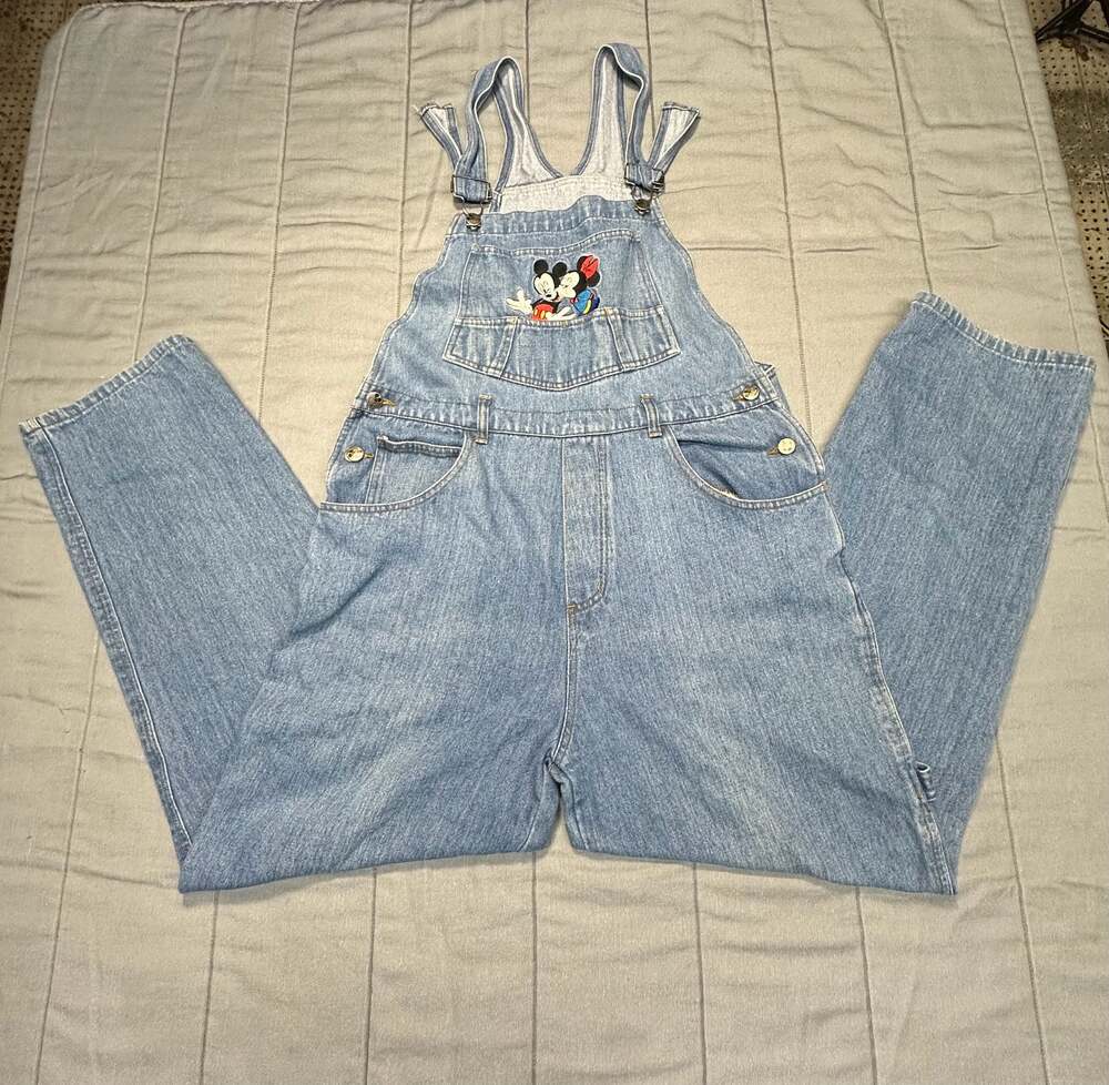 Vintage Mickey Unlimited by Jerry Leigh Denim Overalls